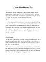 Tài liệu Phòng chống bệnh cho ếch pptx