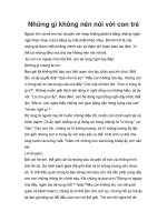 Tài liệu Những gì không nên nói với con trẻ doc