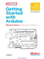 Tài liệu Getting Started With Arduino doc