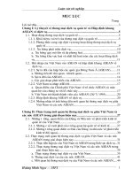 một số giải pháp nhằm thúc đăy mối quan hệ thương mại giữa việt nam và các nước asean trong giai đoạn hiện nay