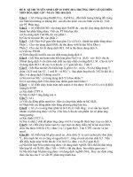 Tài liệu Đề thi tuyển sinh vào lớp 10 chuyên Hóa - Đề 8 pdf