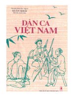 Tài liệu Dân ca Việt Nam doc