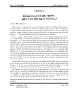 xây dựng hệ thống thi trắc nghiệm trên mạng cục bộ (lan)