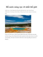 Tài liệu Hồ nước nóng rực rỡ nhất thế giới doc