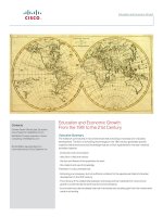 Tài liệu Education and Economic Growth: From the 19th to the 21st Century ppt