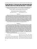 Tài liệu SO SÁNH TH NH PHẦN, TỶ LỆ THỨC ĂN CỦA CÒNG PERISESARMA EUMOLPE GIỮA VÙNG RỪNG V VÙNG GÃY ĐỔ TẠI RỪNG NGẬP MẶN CẦN GIỜ - TP. HỒ CHÍ MINH doc