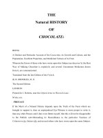 Tài liệu THE Natural HISTORY OF CHOCOLATE docx