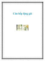 Tài liệu Căn bếp lộng gió doc