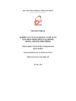 Nghiên cứu elearning và đề xuất giải pháp triển khai elearning trong trường phổ thông