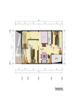 Tài liệu Thiết kế nhà lô phố 2 tầng potx