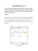 Tài liệu 6 Thủ thuật cho vlc 1.1 doc