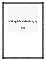Tài liệu Những bức chân dung tự họa potx