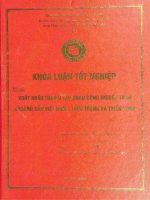 Xuất khẩu than ở tập đoàn công nghiệp than khoáng sản Việt Nam - thực trạng và triển vọng