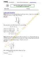 CHU DE 5  BAI TAP TONG HOP VE DONG LUC HOC