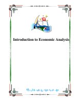 Tài liệu Introduction to Economic Analysis pptx