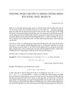 Tài liệu Phương pháp chuyển vị trong chứng minh bất đẳng thức hoán vị pptx