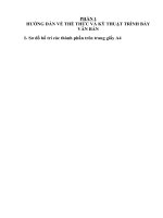 Tài liệu HƯỚNG DẪN VỀ THỂ THỨC VÀ KỸ THUẬT TRÌNH BÀY VĂN BẢN docx