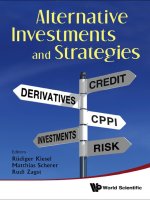 Tài liệu Alternative Investments and Stratagies doc