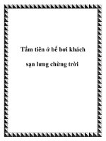 Tài liệu Tắm tiên ở bể bơi khách sạn lưng chừng trời pdf