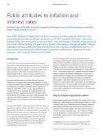 Tài liệu Public attitudes to inflation and interest rates docx