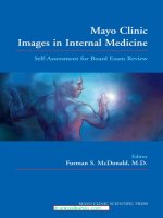 Tài liệu Mayo Clinic Images in Internal Medicine: Self-Assessment for Board Exam Review docx