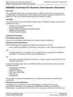 Tài liệu BSB30907 Certificate III in Business Administration (Education) doc