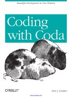 Tài liệu Coding with Coda ppt