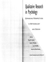 Tài liệu Qualitative Research in Psychology: Expanding Perspectives in Methodology and Design pptx