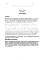 Tài liệu PDF Forms and Database Connectivity Solutions doc