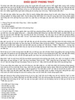 KHÁI QUÁT PHONG THỦY