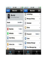 Tài liệu .Chặn các cuộc gọi đến và tin nhắn trong iOS doc