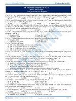 Đề kiểm tra định kỳ số 3 2013 môn toán thầy phương