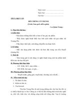 hoi trong co thanh - xung dot kich