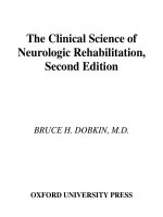 Tài liệu The Clinical Science of Neurologic Rehabilitation ppt