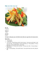 Tài liệu Bắp non trộn mực xé pdf