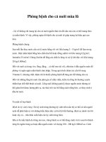 Tài liệu Phòng bệnh cho cá nuôi mùa lũ pot