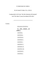 Tài liệu IN THE HEART OF AFRICA pptx