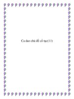 Tài liệu Những bài ca dao chủ đề cổ tục docx