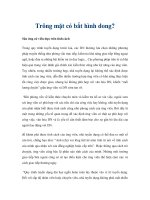 Tài liệu Trông mặt có bắt hình dong? pdf