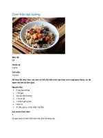 Tài liệu Cơm trộn lạp xưởng pptx