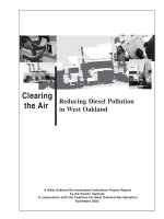 Tài liệu Clearing the Air Reducing Diesel Pollution in West Oakland pptx