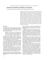 Tài liệu Báo cáo khoa học: 