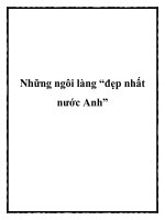 Tài liệu Những ngôi làng “đẹp nhất nước Anh” pdf