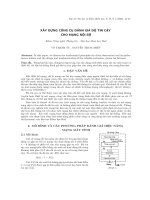 Tài liệu Xây dựng công cụ đánh giá độ tin cậy cho mạng nội bộ. ppt