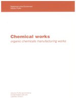 Tài liệu CHEMICAL WORKS ORGANIC CHEMICALS MANUFACTURING WORKS pptx