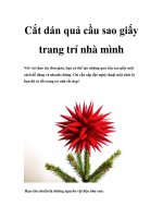 Tài liệu Cắt dán quả cầu sao giấy trang trí nhà mình doc