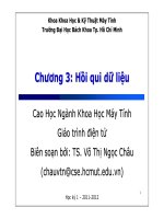 Tài liệu Chương 3: Hồi qui dữ liệu doc