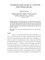 Ổn định phi tuyến của tấm có cơ tính biến thiên, không hoàn hảo