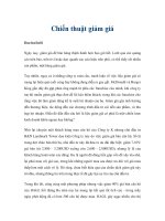 Tài liệu Chiến thuật giảm giá doc