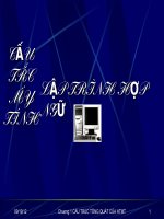 Tài liệu CẤU TRÚC LẬP TRÌNH HỢP MÁY NGỮ TÍNH ppt